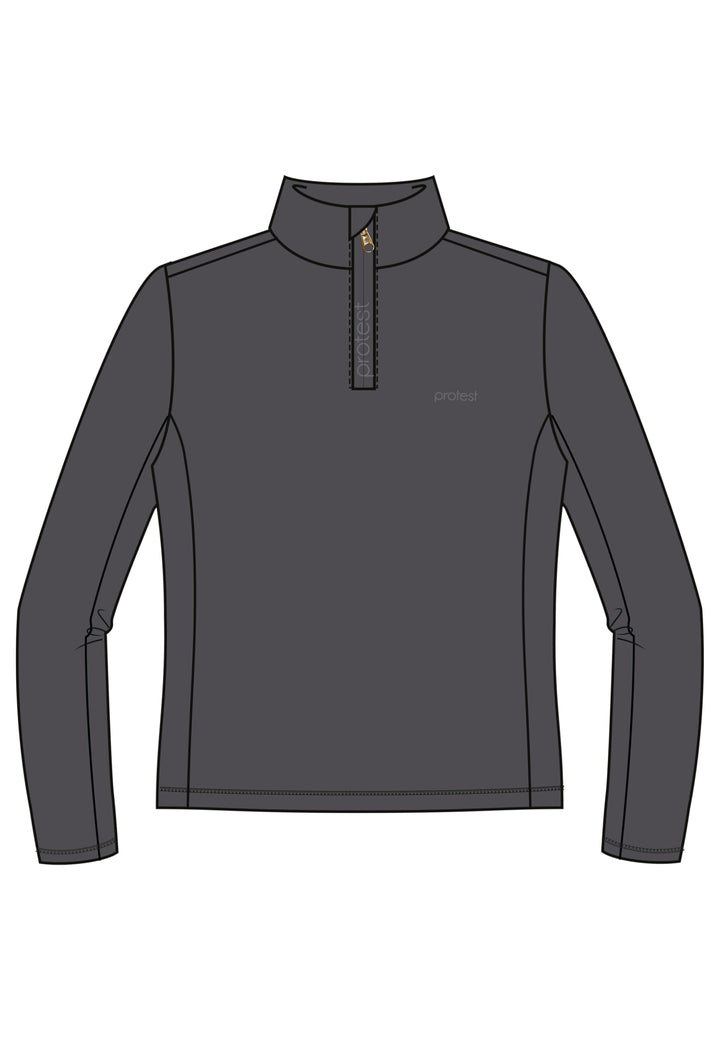 Protest Damen 1/4-reissverschluss MUTEZ M Shadow Grey, M Shadow Grey