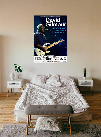 David Gilmour - On An Island, Frankfurt 2006 » Konzertplakat/Premium Poster | Live Konzert Veranstal