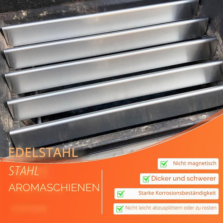 GFTIME 57cm Flavorizer Bars 7537 für Weber Spirit E310/320 (2007-2012) mit seitlichen Bedienknöpfen,