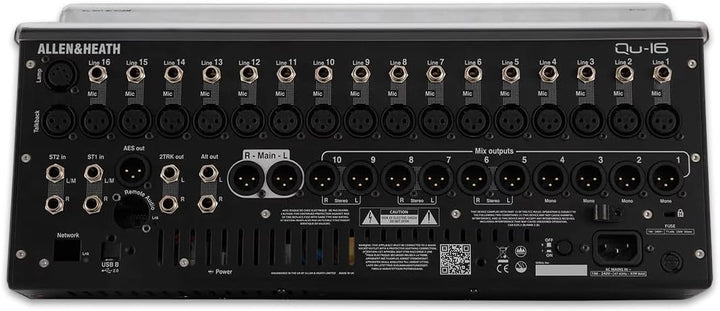 Decksaver DSP-PC-QU16 Cover für Decksaver Pro Allen/Heath QU16