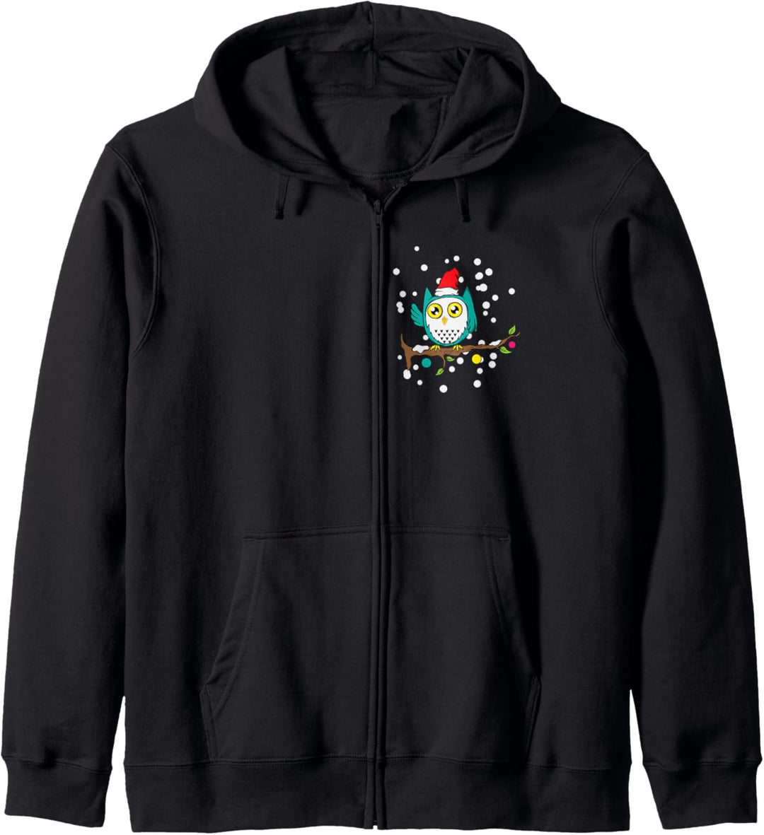Eule Adler Eule für Weihnachten Kapuzenjacke