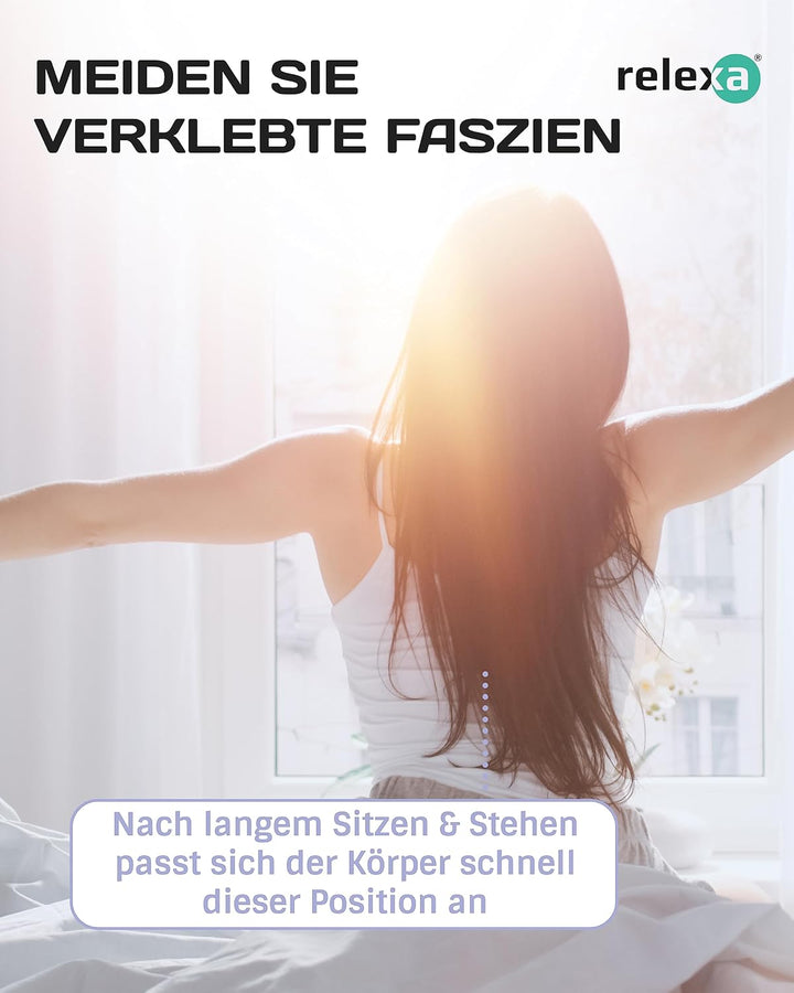 RELEXA Wadendehner 3er Set | Zum Dehnen und Trainieren | Zur Entspannung Ihrer Muskulatur | Von Rück