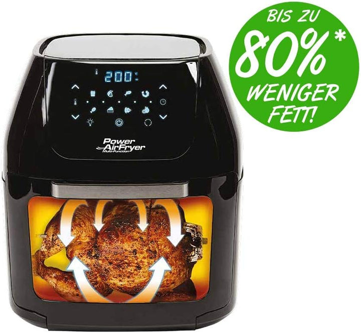 Mediashop M16438 Air Fryer Multi-Function – Heissluft-Fritteuse zum Frittieren ohne Öl – 6-in-1 auch
