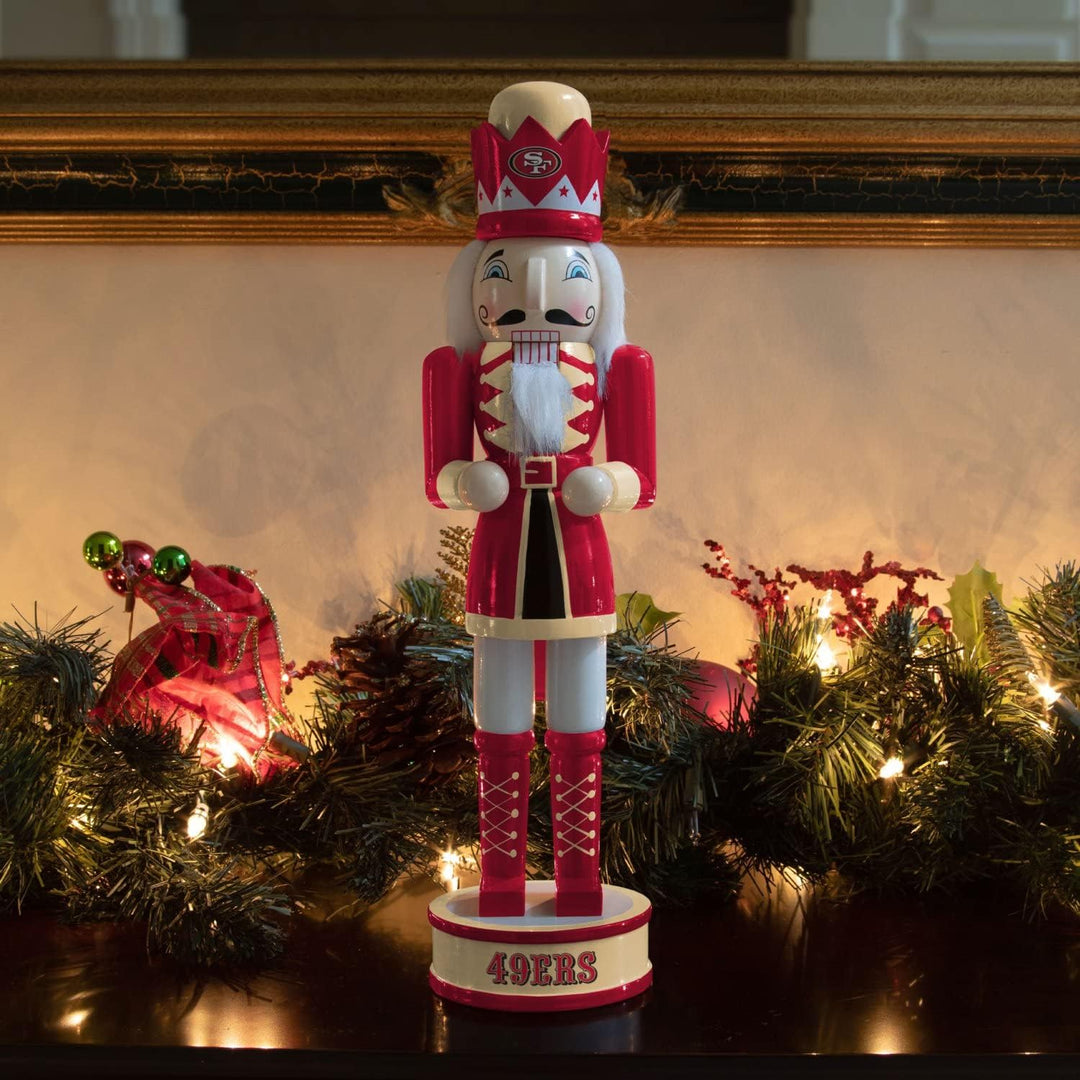 San Francisco 49ers NFL Nussknacker Holzfigur 35cm