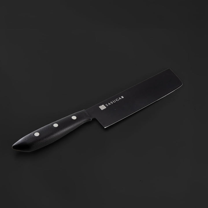 Japanisches Nakiri-Gemüsemesser 165 mm - Made in Japan | Molybdän-Vanadium-Edelstahl | Flache Klinge