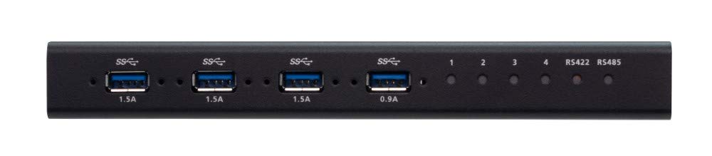 ATEN US3344I 4x4 USB 3.1 Gen.1 Switch, Industrie-Umschalter, Schwarz