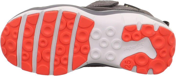 Superfit Jungen SPORT5 leicht gefütterte Gore-Tex Sneaker 24 EU Schmal Grau Rot 2000, 24 EU Schmal G