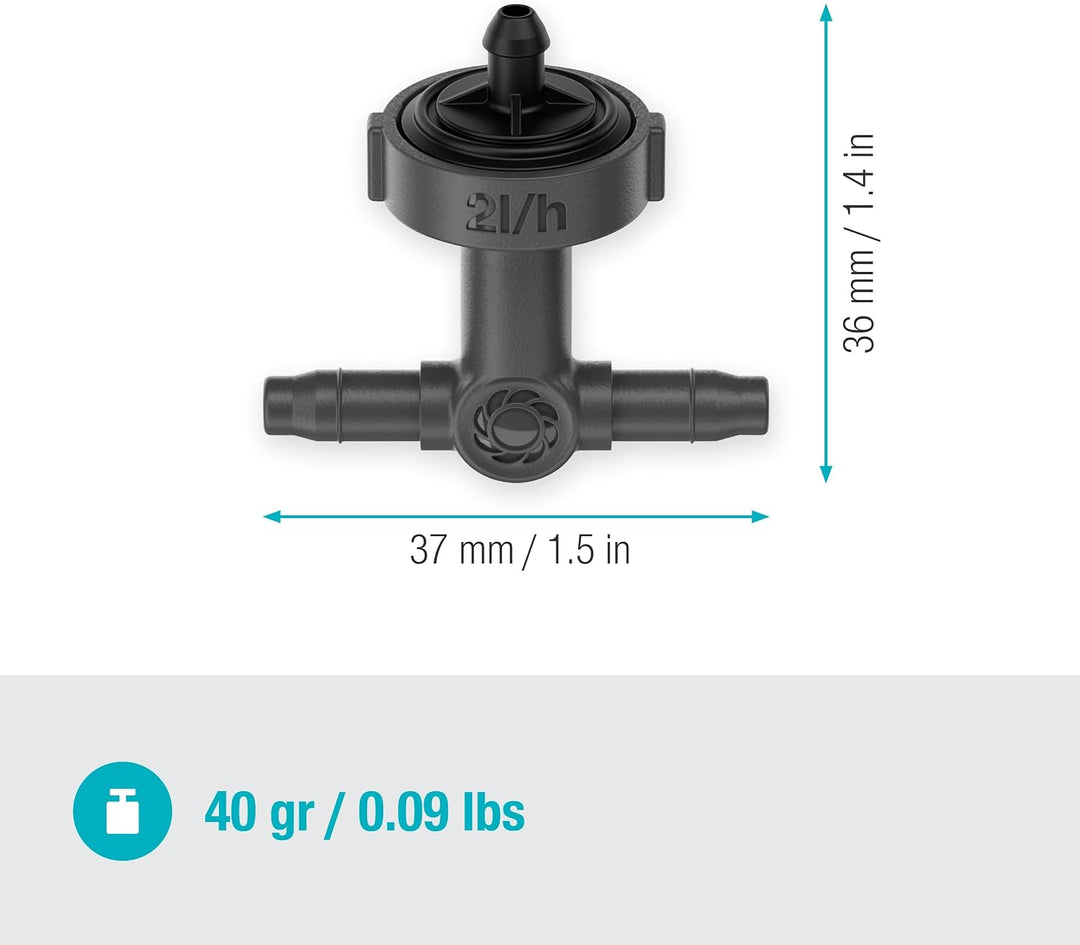 Gardena Micro-Drip-System Reihentropfer druckregulierend: Tropfer für das automatische Bewässerungss