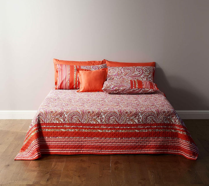 Bassetti NOTO Tagesdecke, Baumwolle, ROT, 180x255 180x255 Rot, 180x255 Rot