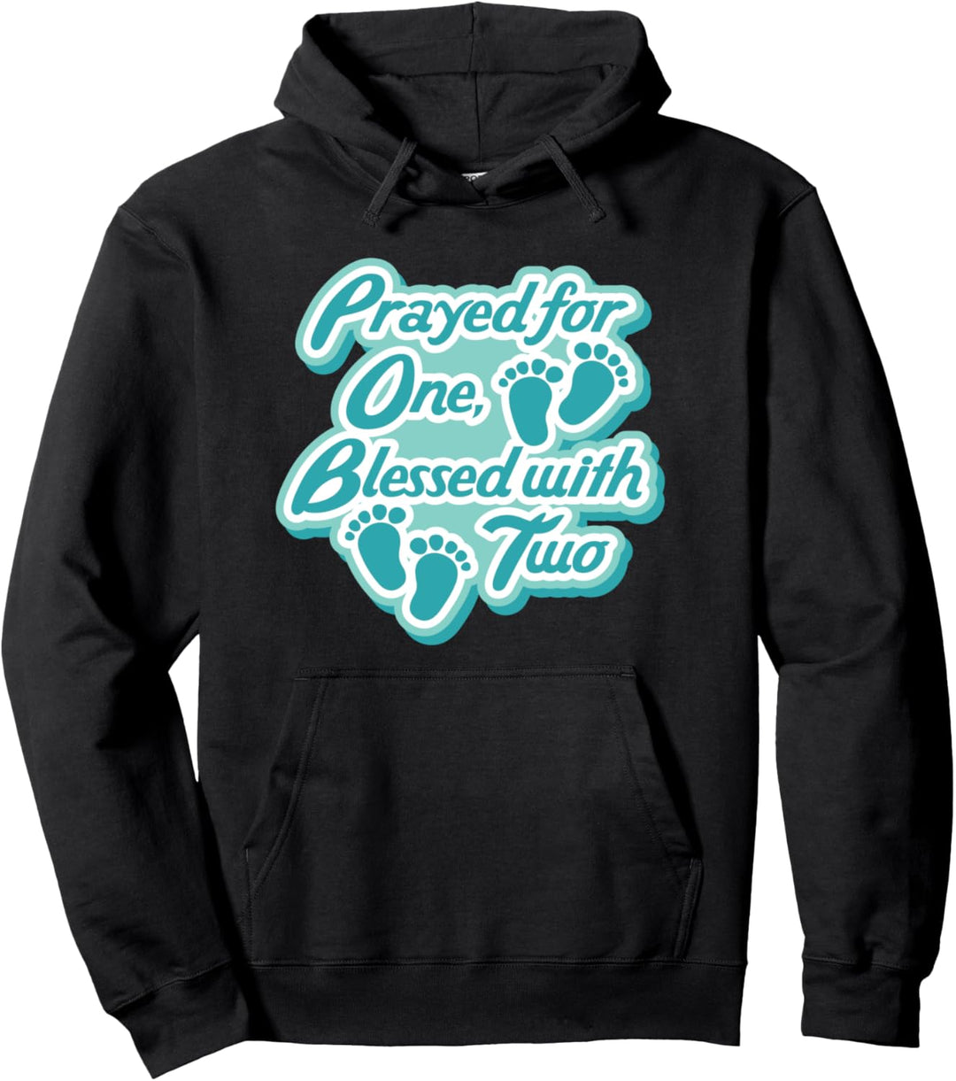 Zwillinge Lustiger Spruch Werdende Eltern Neugeborenes Pullover Hoodie
