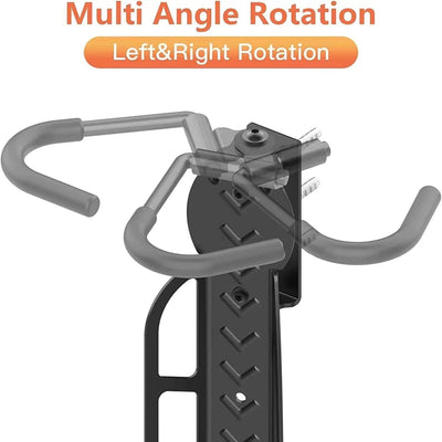 2 SäTze Fahrrad Wandhalterung, Fahrrad Wandhalterung Schwenkbar Fahrradhaken Garage Stander Haken Fa