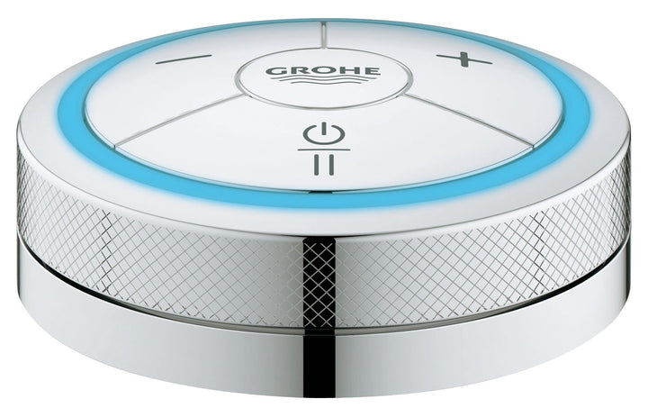 GROHE F-digital Puck - Fernbedienung für Wanne und Brause (langlebige Oberfläche, Mit Pause- und Spe
