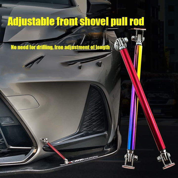 iSpchen 2 Stück Stützstangen vordere Stossstange Splitter Lippe Stützstange Strebe Stützen Rod 3,9"/