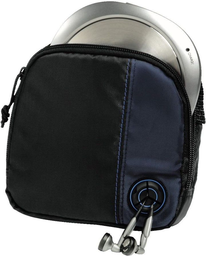 Lenco CD-201 - Tragbarer CD-Player Walkman - Diskman - Mit Kopfhörern und Mikro USB Ladekabel - Silb