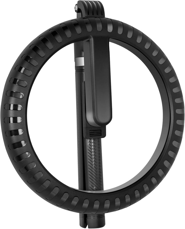 LogiLink AA0156 - LED Ringlicht/Ring Light (Ø 25 cm) mit Smartphone Halterung, 26-RGB-Farbmodi und 9