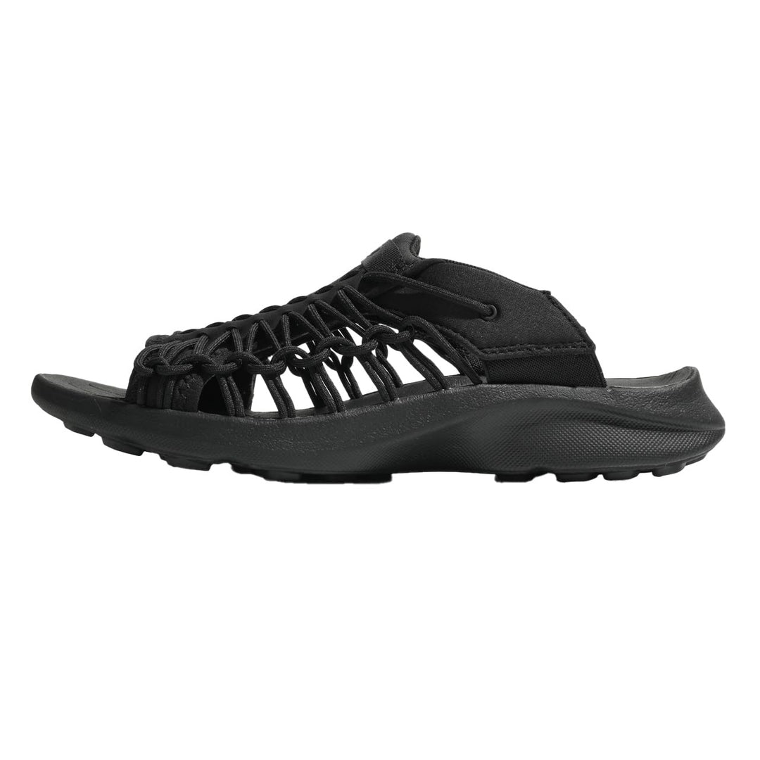 KEEN Herren Uneek Snk Slide Hausschuh 41 EU Schwarz, 41 EU Schwarz