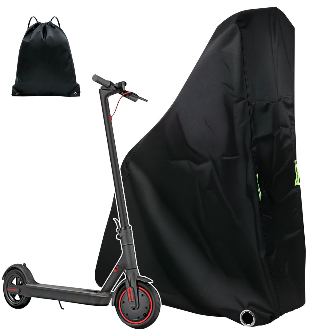 Scooter Abdeckplane 420D Oxford wasserdicht &amp; Winterfest,Universell Kompatibel mit meisten Elektrosc