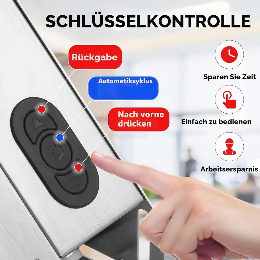 YUCHENGTECH Elektrischer Dosenpresse für 200-500ml Dosen/200-330ml Wasserflaschen aus Kunststoff Wan