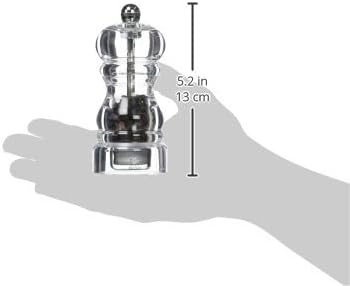 Peugeot 2/900812 Nancy Pfeffer-/Salzmühle Acryl, 5,3 x 5,3 x 12 cm, transparent, 12 cm