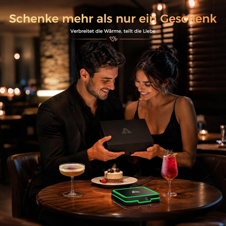 KAVAZ Smart Cocktail Maker mit App-Steuerung-LED-Ausgiesshilfe für perfekte Cocktails,Getränkemix-As