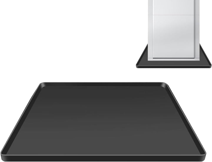 Silicone Auffangmatte für Kühlschrank/Waschmaschine (60x60cm) - Hochrandiger Spritzschutz - Rutschfe