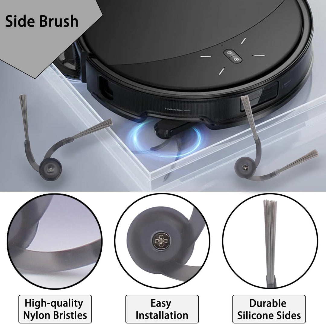 Zubehör für roborock Saros 10R Staubsauger, 1 Hauptbürsten, 4 HEPA-Filter, 6 Wischpads, 5 Staubbeute