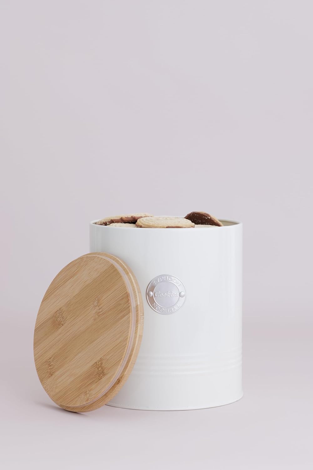 Typhoon 1401.744 Keksdose TYPHOON LIVING Kollektion, Pastellcreme, Creme Creme 3,4 Liter Cookies, Cr