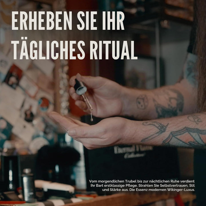 The Beard Struggle Bartöl Set Tag &amp; Nacht – Bartpflege &amp; Bartwuchsöl Bundle für Männer – Feuchtigkei