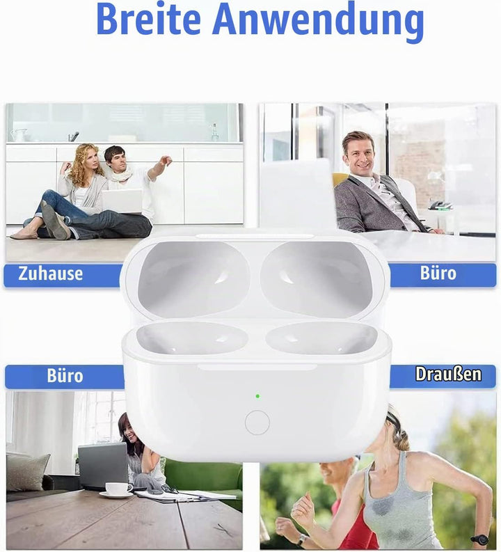 Kabellose Ladecase Kompatibel für Air Pods Pro und Air Pods Pro 2,Lightning Wired Wireless Charging