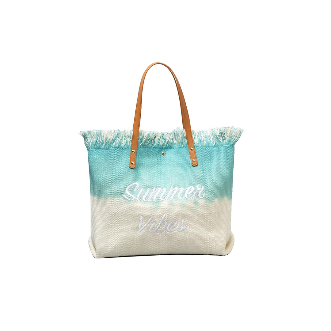 CORIOS Damen Canvas Handtasche Sommer Strand Tasche Böhmische Tote Beutel Grosse Schultertasche Casu