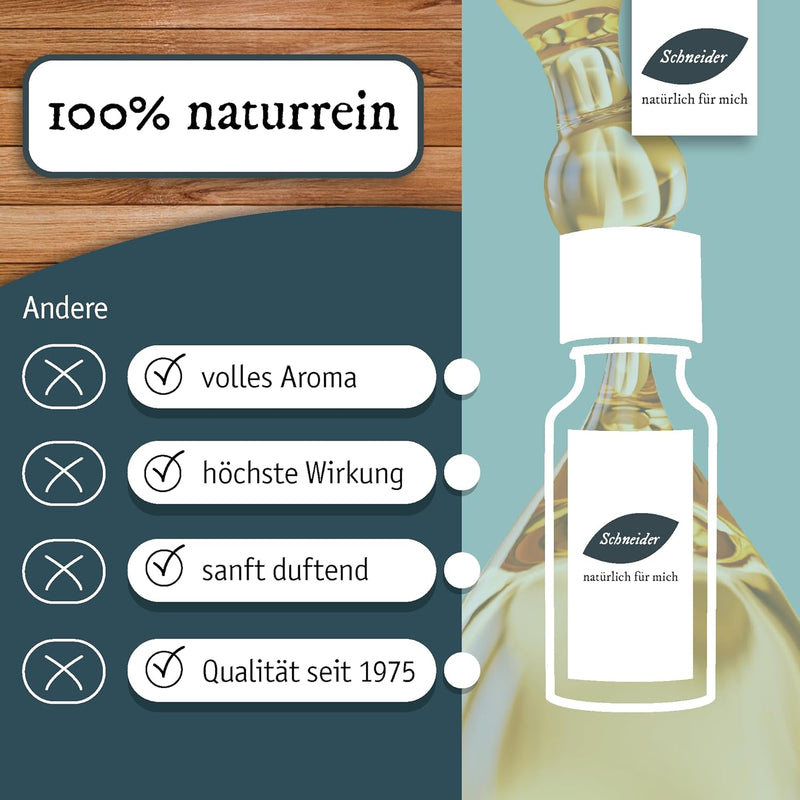 Saunabedarf Schneider Zimtblätteröl – ätherische Ölmischung naturrein – 100 ml Inhalt – wohltuender