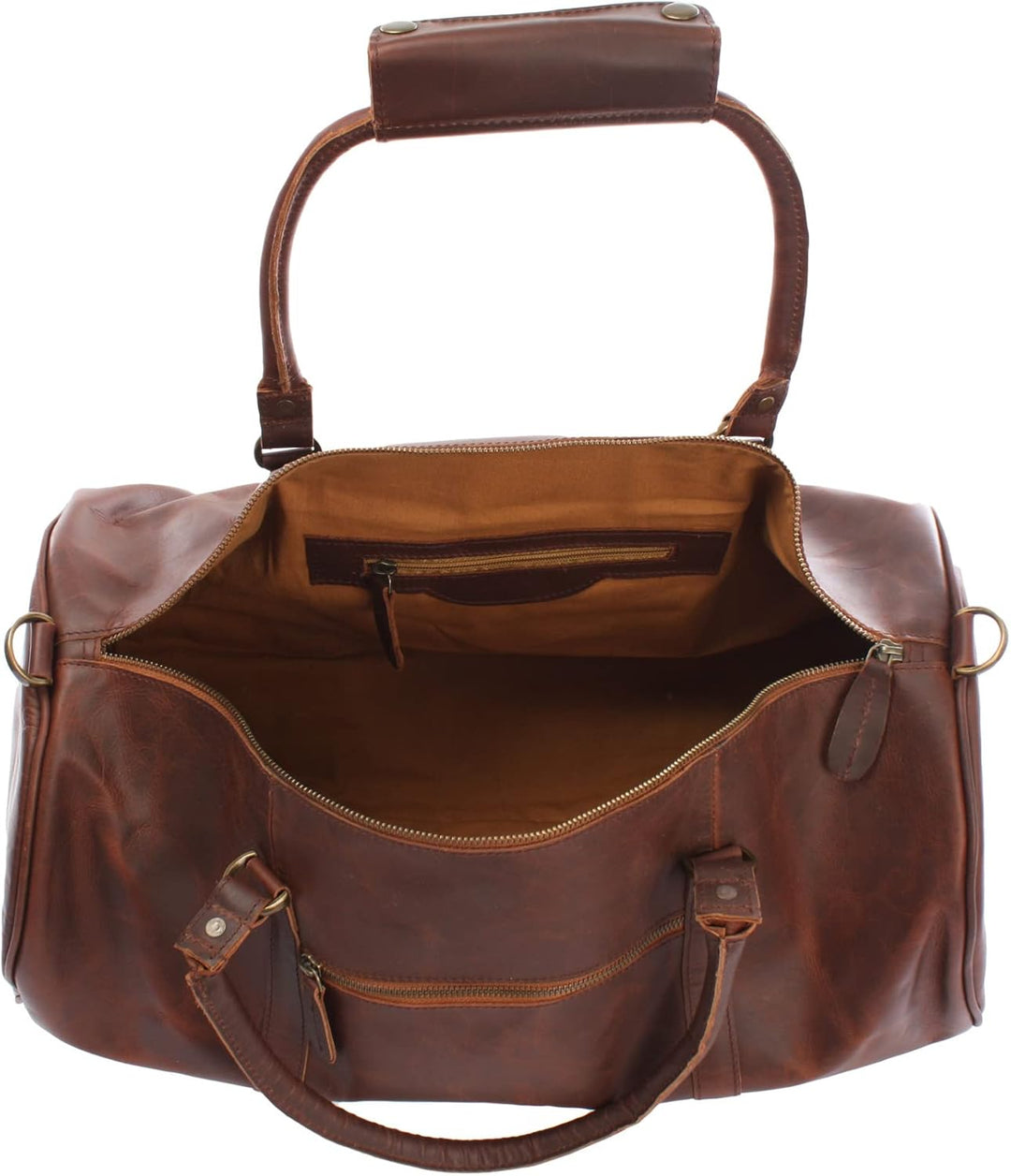 LECONI Reisetasche für Damen & Herren Ledertasche Weekender gross Sporttasche Männer + Frauen Handge
