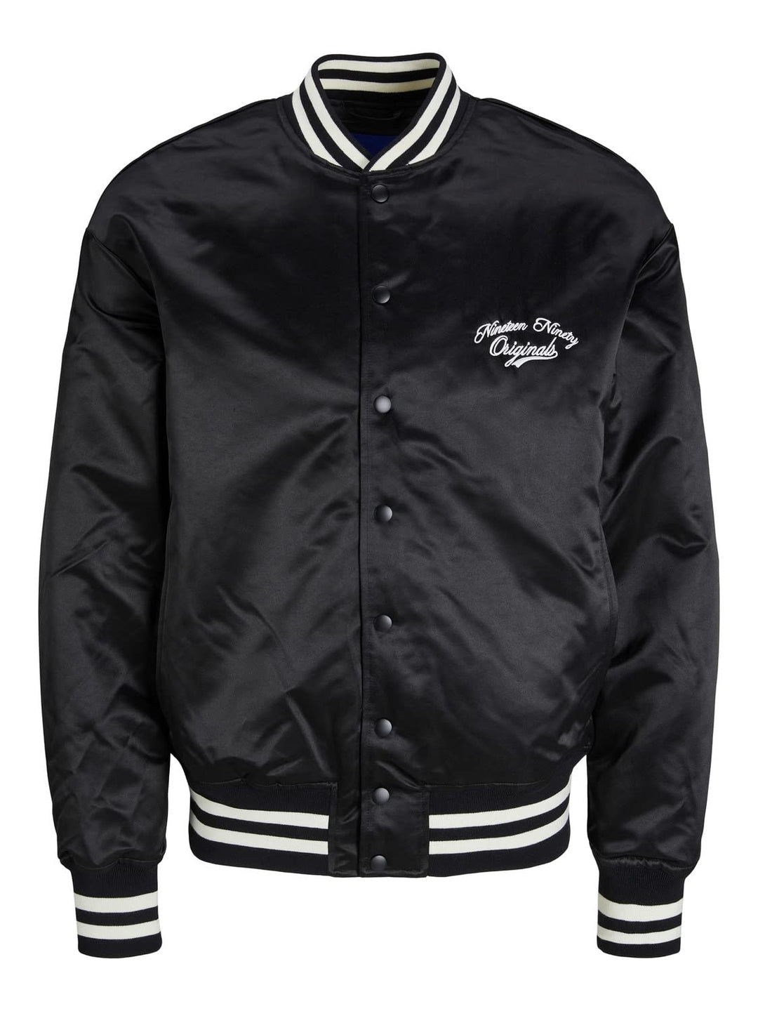 JACK & JONES Herren Jorstudio Bomber Bomberjacke, Schwarz