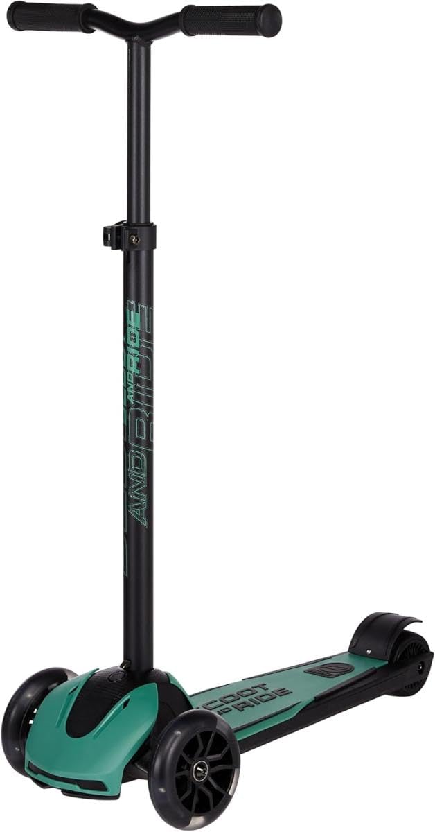 Scoot&amp;Ride Highwaykick 5 LED Scooter, Steel forest, forest