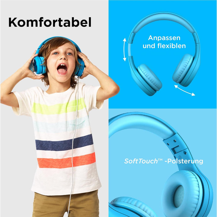 LilGadgets Connect+ Pro Kinderkopfhörer mit Geräuschunterdrückung – für den Komfort von Kindern entw