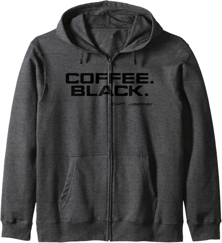 Star Trek Voyager Coffee Black Capt. Janeway Kapuzenjacke