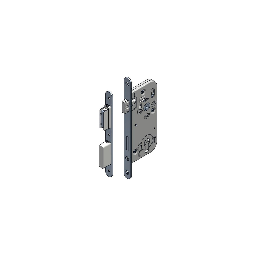 Magnetfallenschloss WG 320 RNM PZ ohne Schliessblech, DM 50, VK 8,5 mm, 1 Stück | Beschläge Einsteck