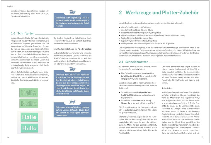 Plotten mit dem Cameo 5. Das Praxisbuch: Über 50 kreative Projekte und Ideen (mitp Kreativ), Paperba