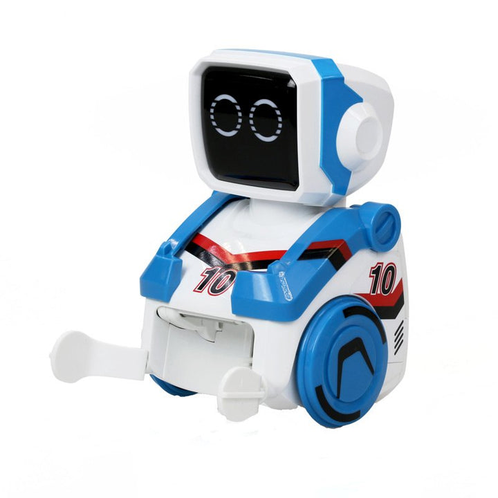 Silverlit Ferngesteuerter Roboter mit LED-Leuchtaugen Blau Spielzeugroboter