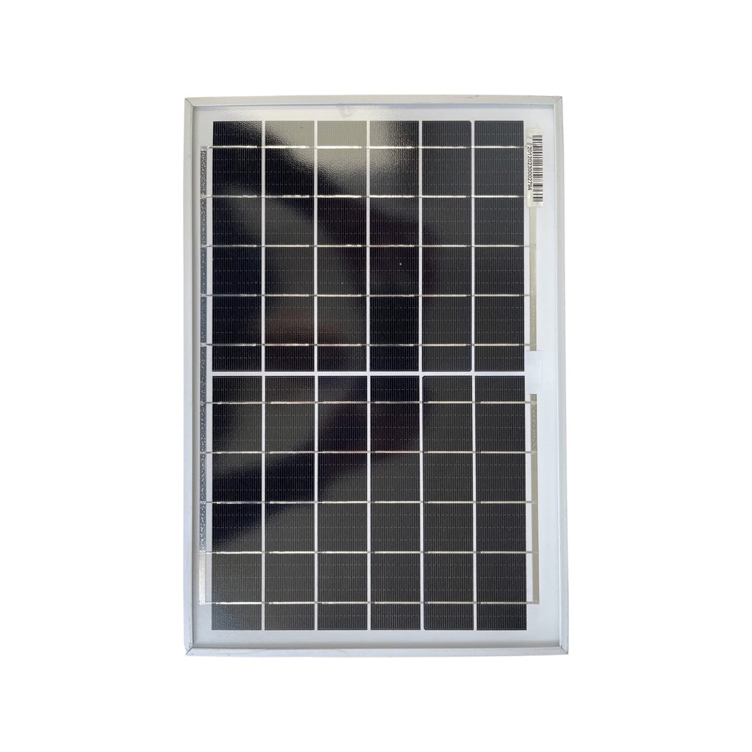 6 Volt Solarpanel - 10 Watt Monokristalline Solarzellen, zum Laden von Solarleuchten, Radios &amp; mehr.