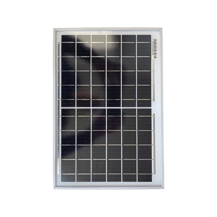 6 Volt Solarpanel - 10 Watt Monokristalline Solarzellen, zum Laden von Solarleuchten, Radios &amp; mehr.