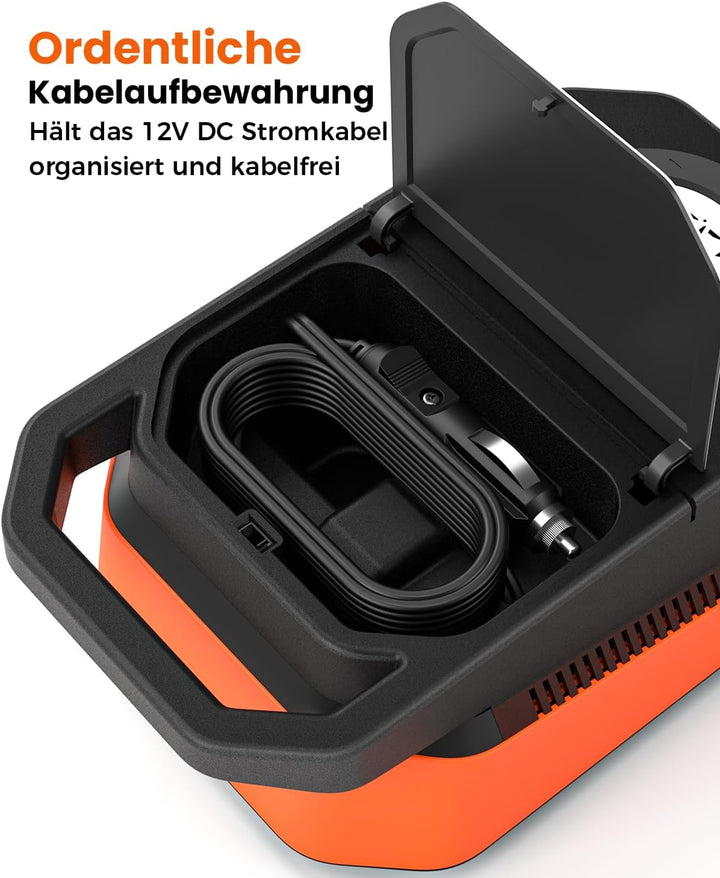 ETENWOLF S4 Elektrische SUP Pumpe, 1,4 bar Hochdruck 12V DC Luftpumpe | mit Auto-Stopp &amp; Deflation-4
