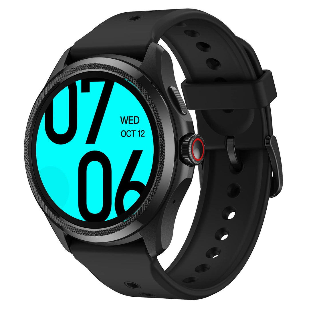 Ticwatch Pro 5 Android Smartwatch für Männer Snapdragon W5+ Gen 1 Wear OS 80 Stunden Lange Akkulaufz