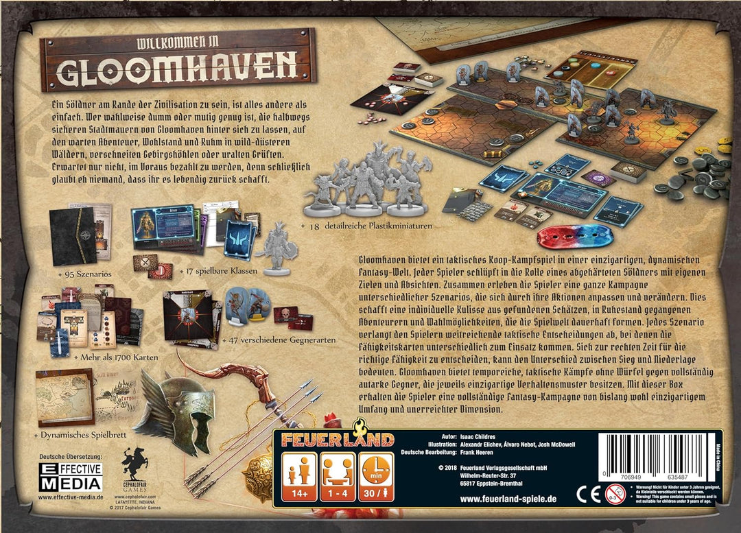 Feuerland Spiele 19 - Gloomhaven Single, Single