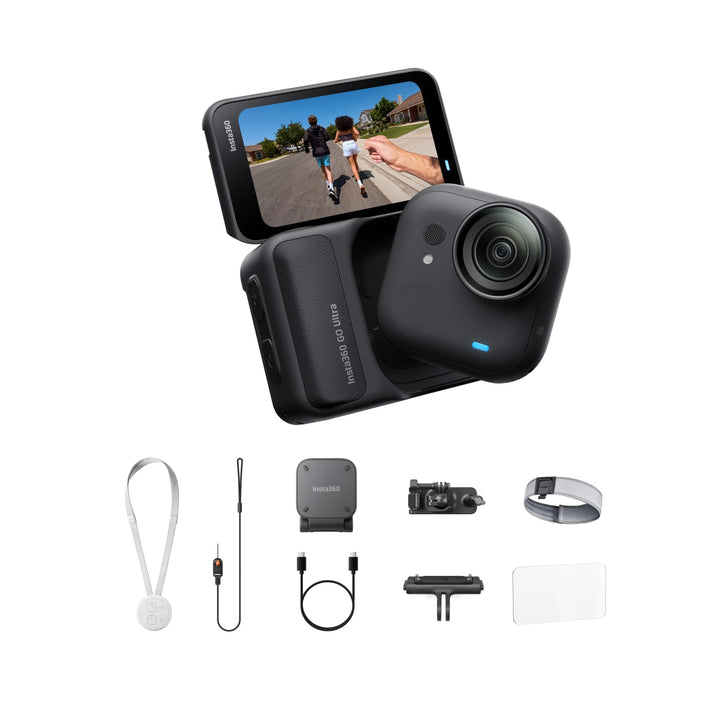 Insta360 GO Ultra Nachtschwarz Lauf-Bundle, Nachtschwarz Lauf-Bundle