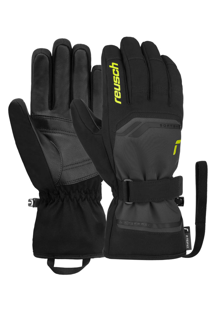 Reusch Herren Primus R-tex Xt wasserdichte Membran, Angenehm Warme Skihandschuhe Softshellhandschuhe