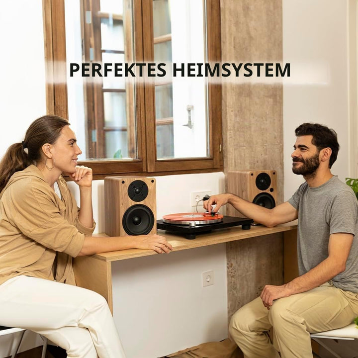 VULKKANO A5 ARC Aktivlautsprecher mit 5.25" Woofer, Bluetooth 5.0, HDMI ARC, Optica, RCA, USB, mit S