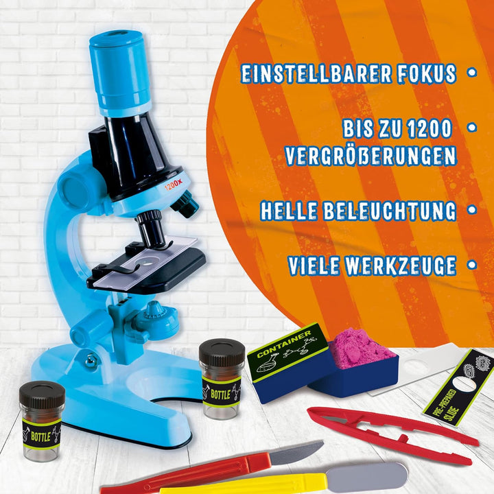 WOOZLE GOOZLE Das Super Forschungslabor (Experimentierkasten): 2 in 1: Grosser Experimentierkasten +