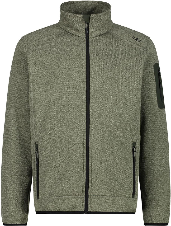 CMP Herren Herrenjacke fleecejacke, Khaki-Ölgrün