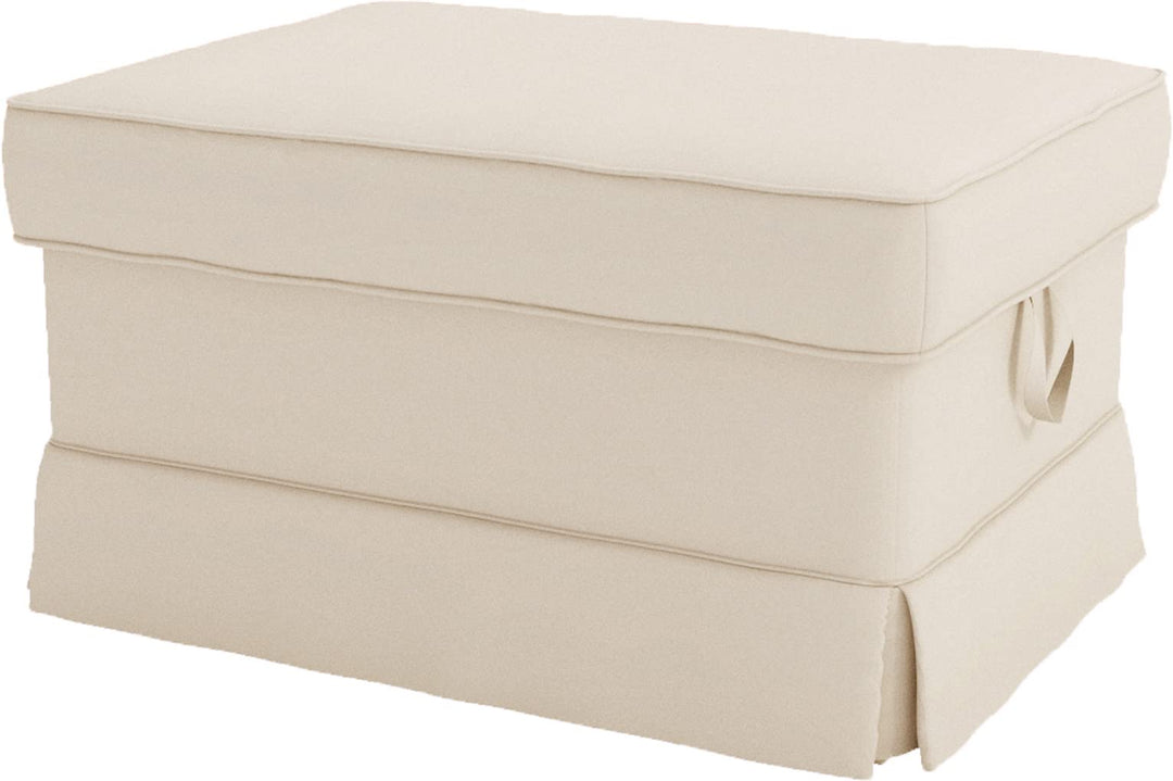 HomeTown Market Strapazierfähiger Sofabezug Ersatz kompatibel für IKEA Ektorp Ottomane Cover. Slipco